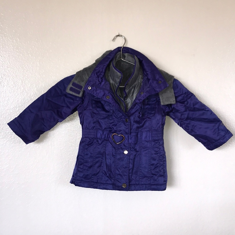 Oshkosh girls warm jacket with detachable vest